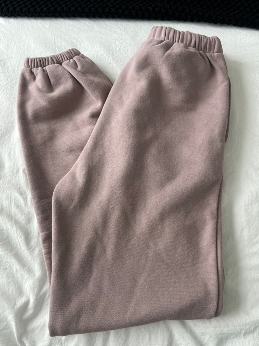 Reona Cozy Mauve Joggers - Elastic Waist and leg